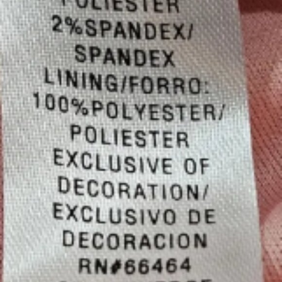 Studio One NY Blush Pink A-Line Coctail Dress with Pearl Accents Size 10P - Picture 4 of 5